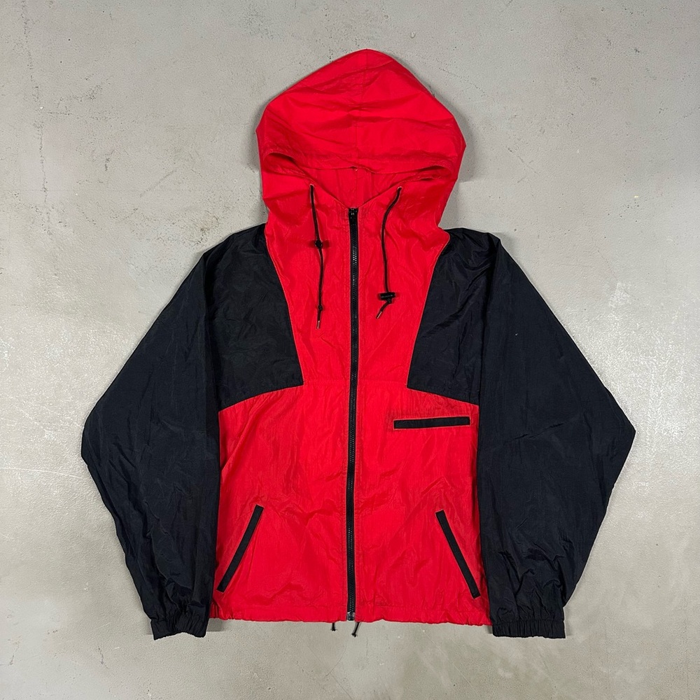 Vintage 90s Marlboro Western Retro Causal Essential Windbreaker Jacket Large